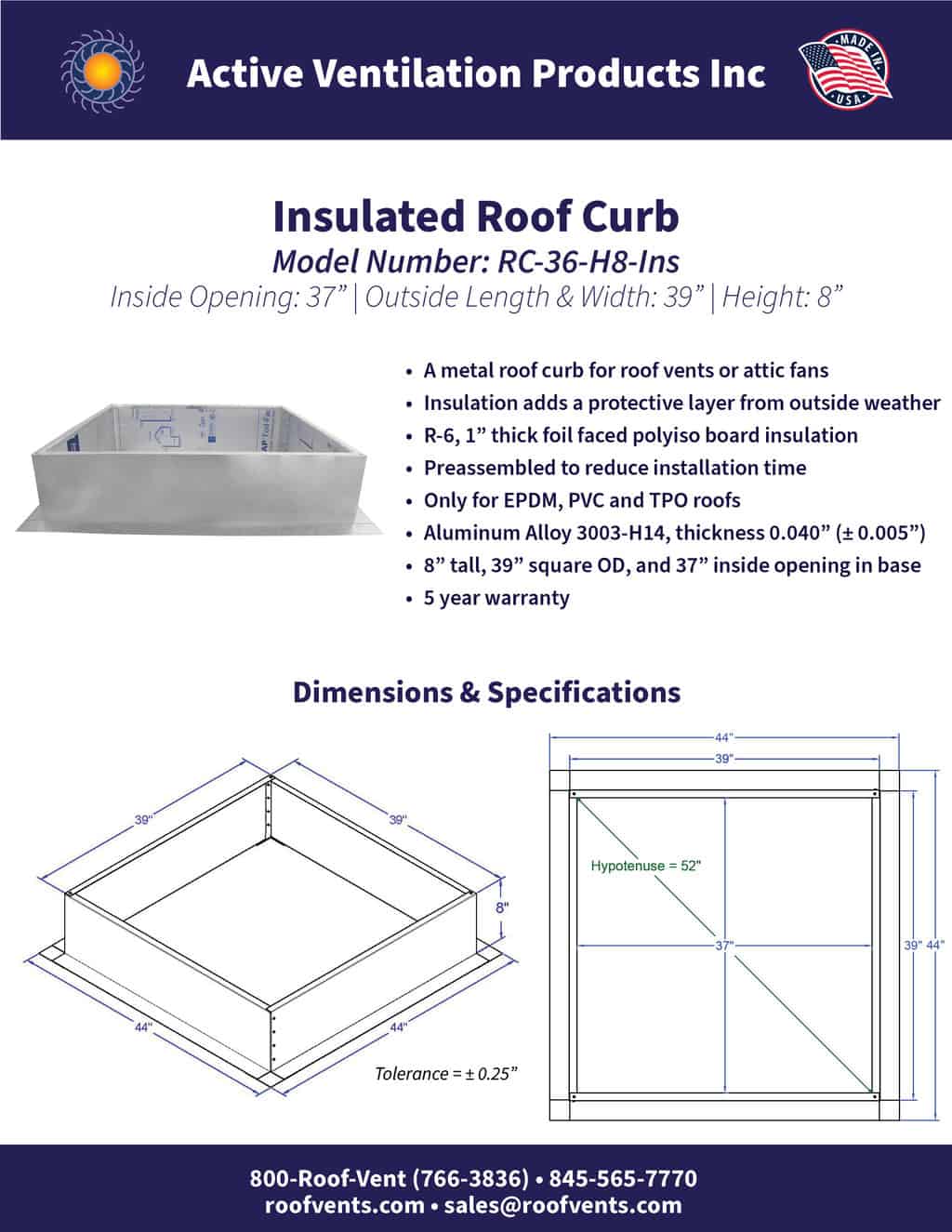 Specifications