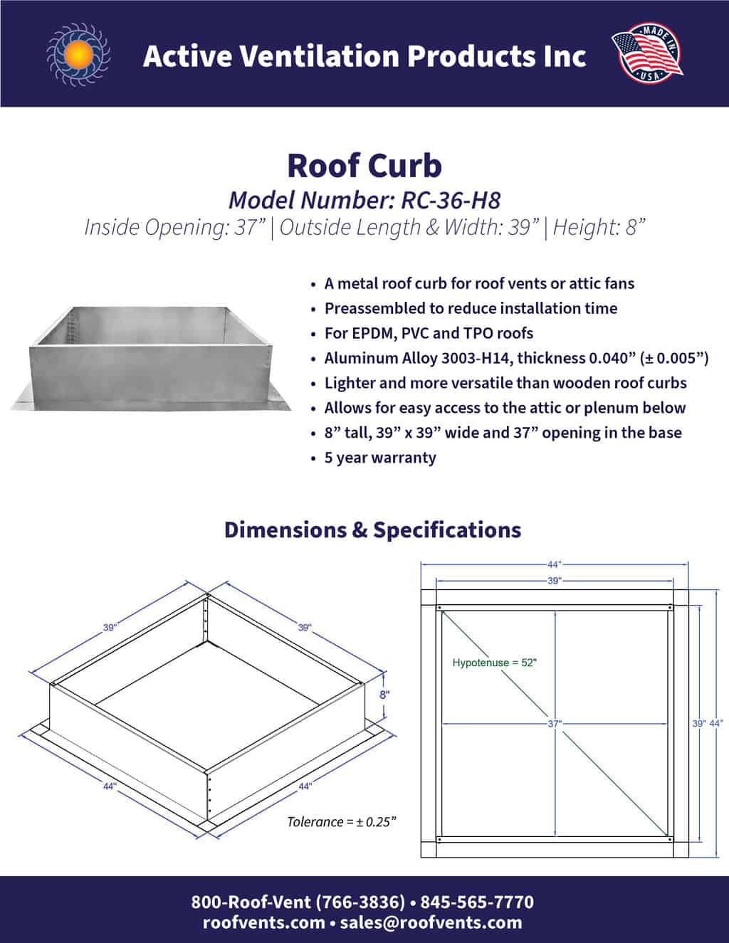 Specifications