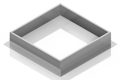 Square Roof Curb for 36" Diameter Vent | 8" high walls