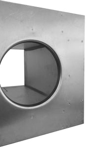 Insulated Square Roof Curb for 4" Diameter Vent | 12" high walls - Active Ventilation Products