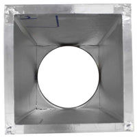 Insulated Square Roof Curb for 4" Diameter Vent | 12" high walls - Active Ventilation Products