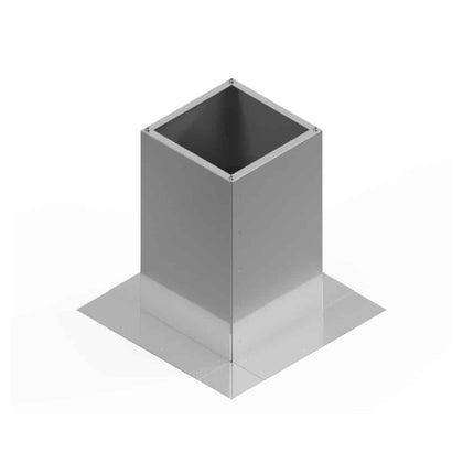 Square Roof Curb for 4" Diameter Vent | 12" high walls