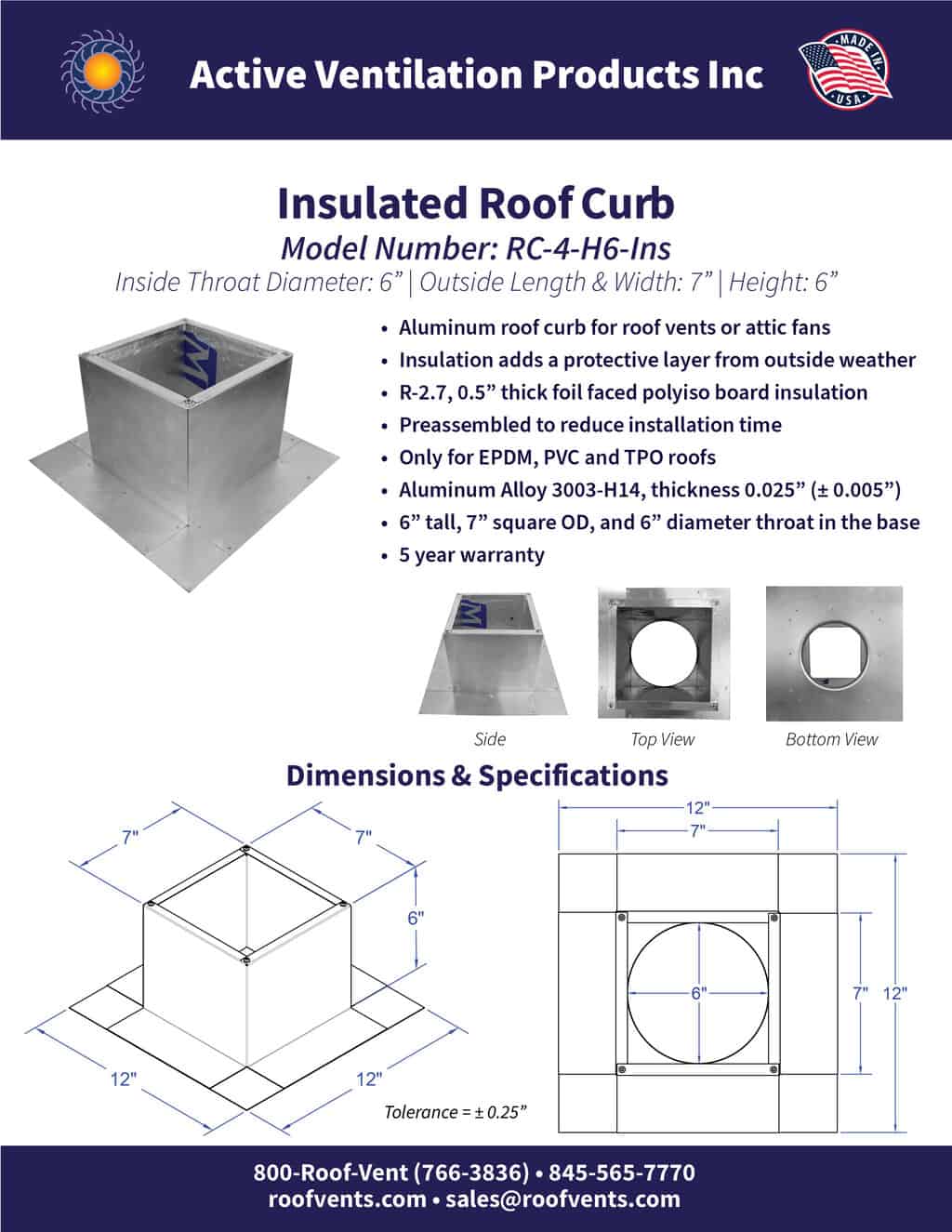 Specifications