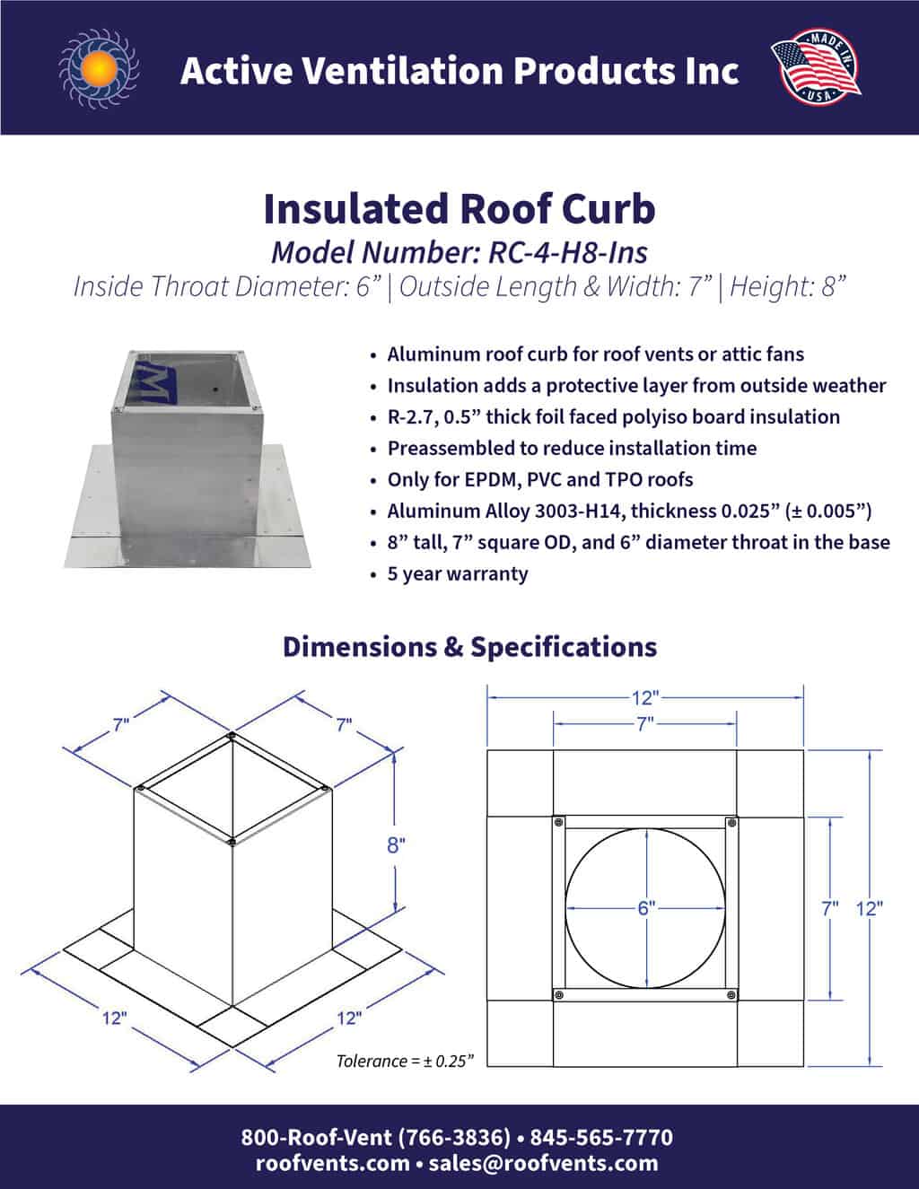 Specifications