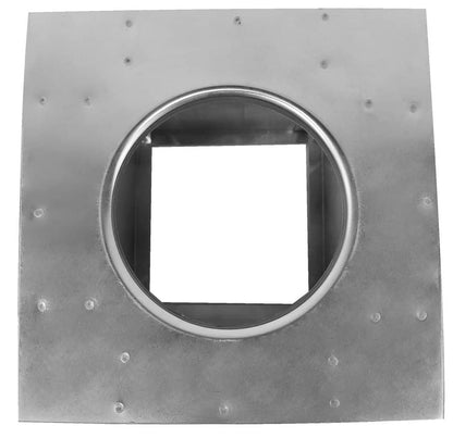 Model RC-4-H8 | Roof Curb for 4" Diameter Vent | 8" high walls