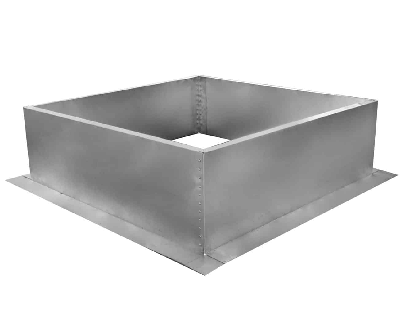 Model RC-42-H12 | Roof Curb for 42" Diameter Vent | 12" high walls