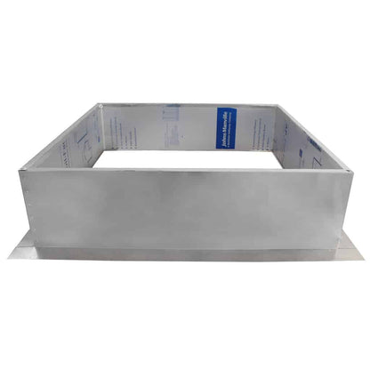 Model RC-42-H12-Ins |  Roof Curb for 42" Diameter Vent | 12" high walls | Insulated Walls