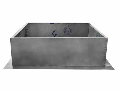 Model RC-42-H12-Ins |  Roof Curb for 42" Diameter Vent | 12" high walls | Insulated Walls