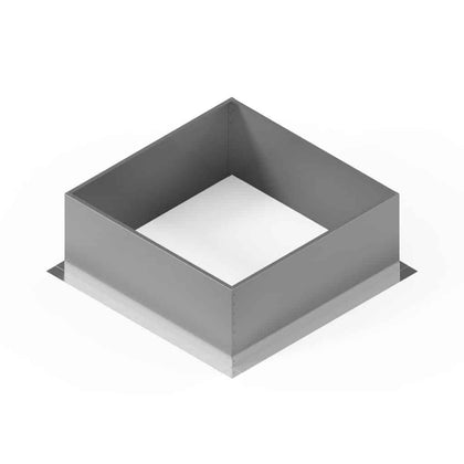 Square Roof Curb for 42" Diameter Vent | 18" high walls