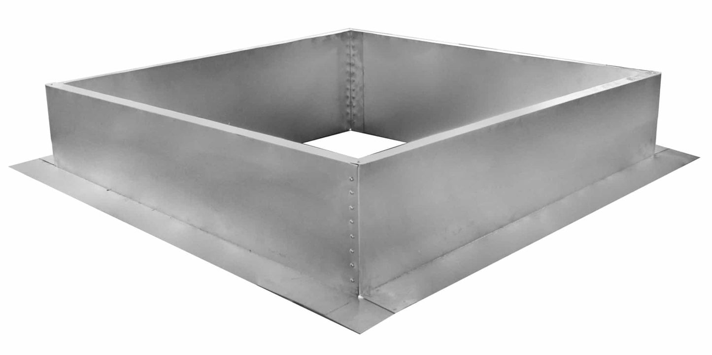 Model RC-42-H8 | Roof Curb for 42" Diameter Vent | 8" high walls