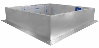 Model RC-42-H8-Ins |  Roof Curb for 42" Diameter Vent | 8" high walls | Insulated Walls