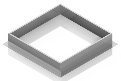 Square Roof Curb for 42" Diameter Vent | 8" high walls