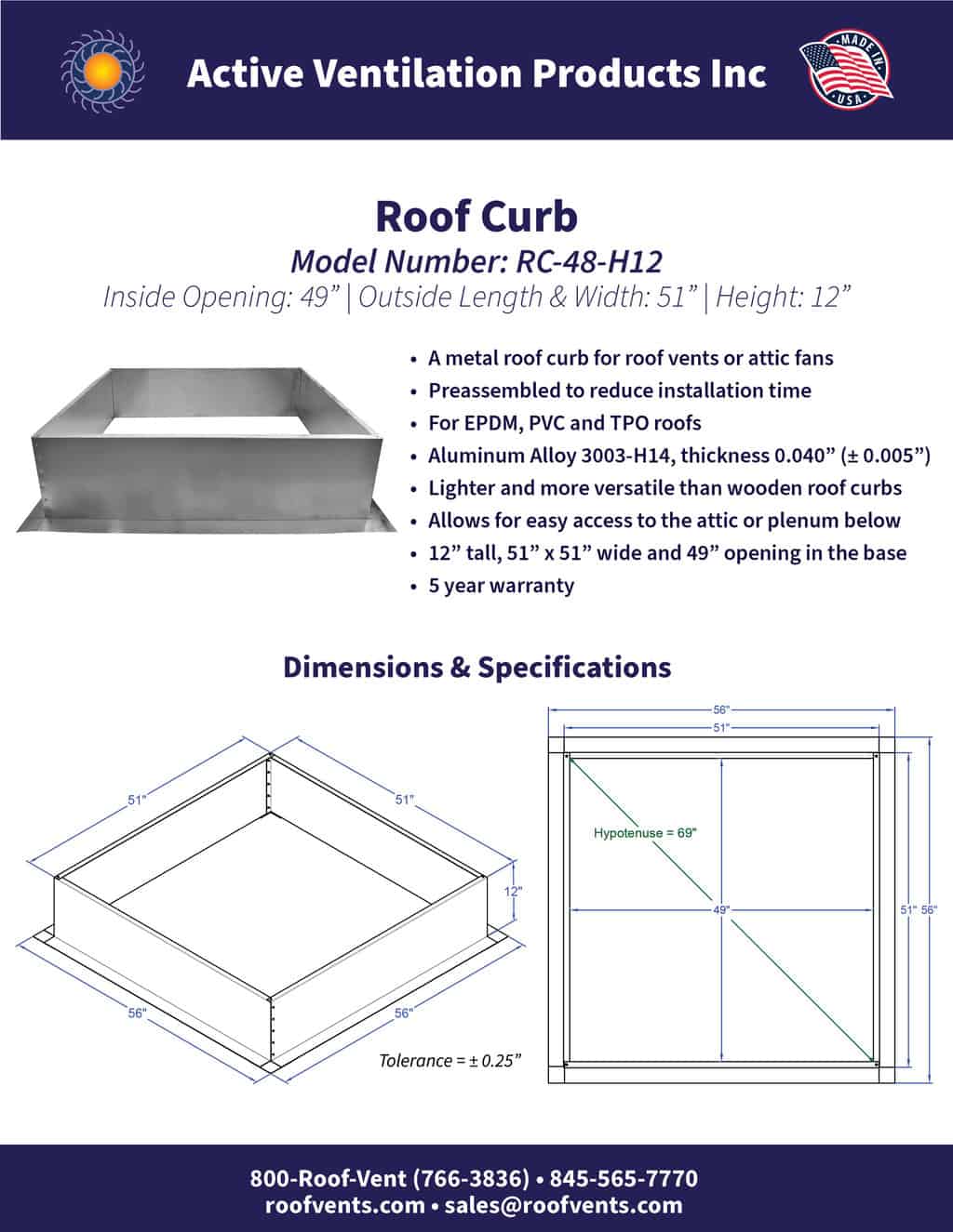 Specifications