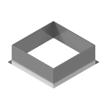 Square Roof Curb for 48" Diameter Vent | 18" high walls