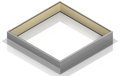 Insulated Square Roof Curb for 48" Diameter Vent | 8" high walls