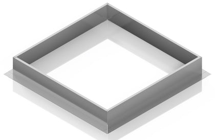 Square Roof Curb for 48" Diameter Vent | 8" high walls