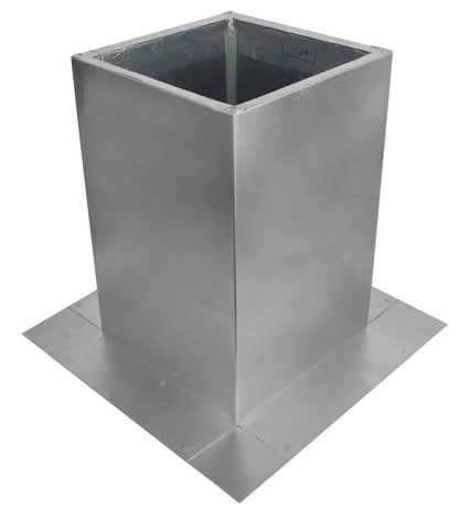 Model RC-5-H12-Ins |  Roof Curb for 5" Diameter Vent | 12" high walls | Insulated Walls