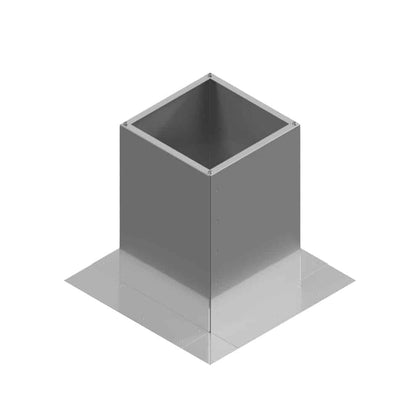 Square Roof Curb for 5" Diameter Vent | 12" high walls