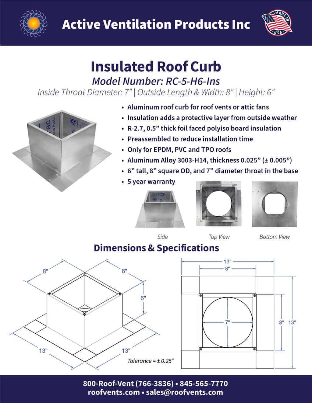 Specifications