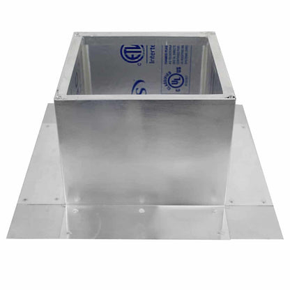 Model RC-5-H6-Ins |  Roof Curb for 5" Diameter Vent | 6" high walls | Insulated Walls