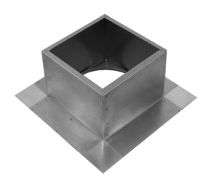 Roof Curb for 5" Diameter Vent | 6" high walls