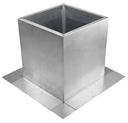 Model RC-5-H8-Ins |  Roof Curb for 5" Diameter Vent | 8" high walls | Insulated Walls