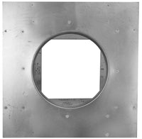 Insulated Square Roof Curb for 5" Diameter Vent | 8" high walls - Active Ventilation Products