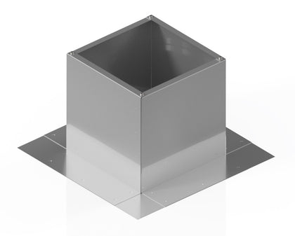 Square Roof Curb for 5" Diameter Vent | 8" high walls
