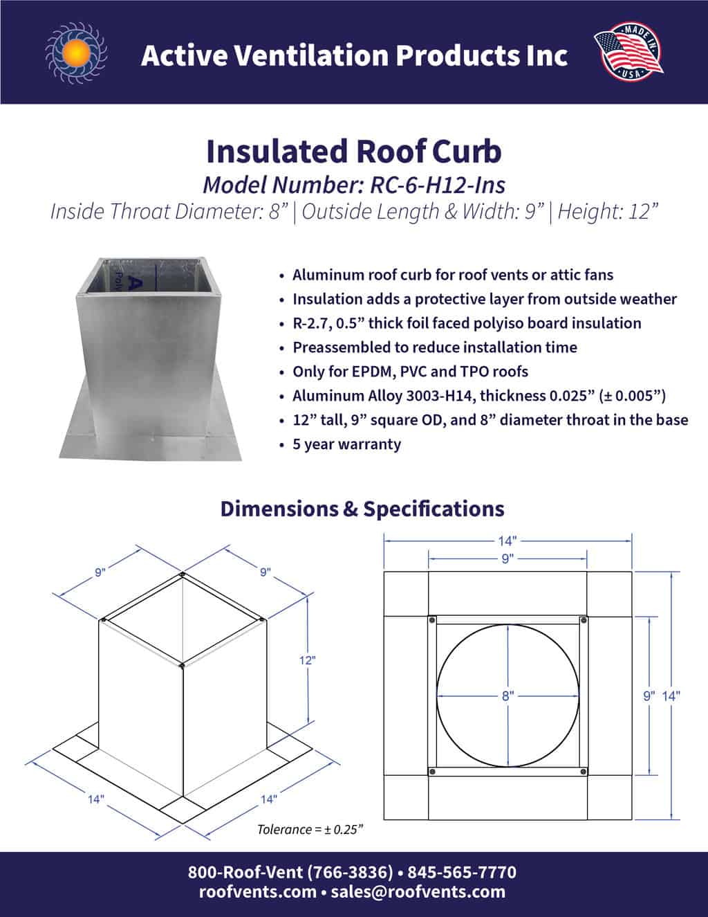 Specifications