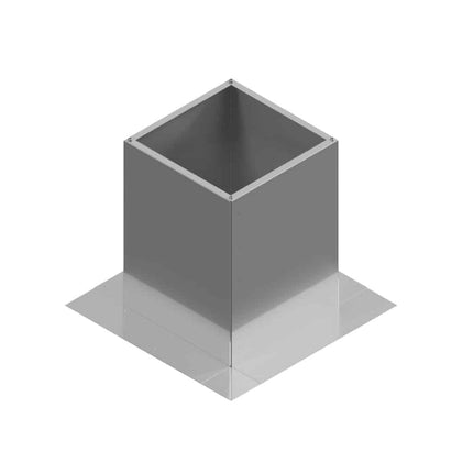 Square Roof Curb for 6" Diameter Vent | 12" high walls