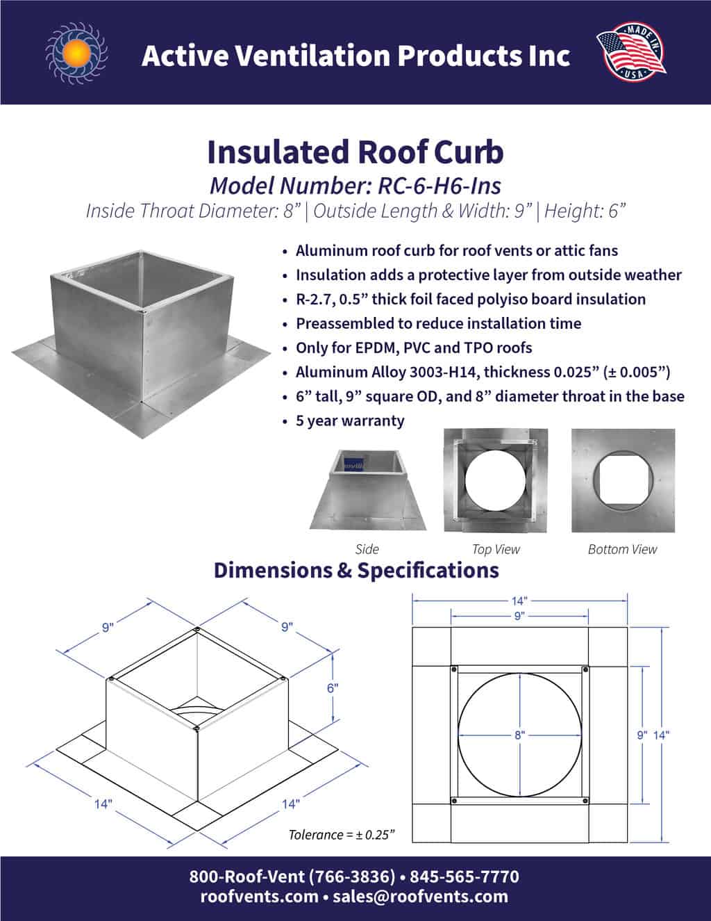 Specifications