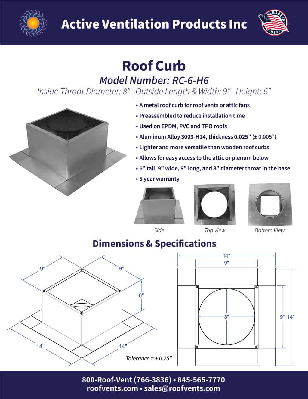 Specifications