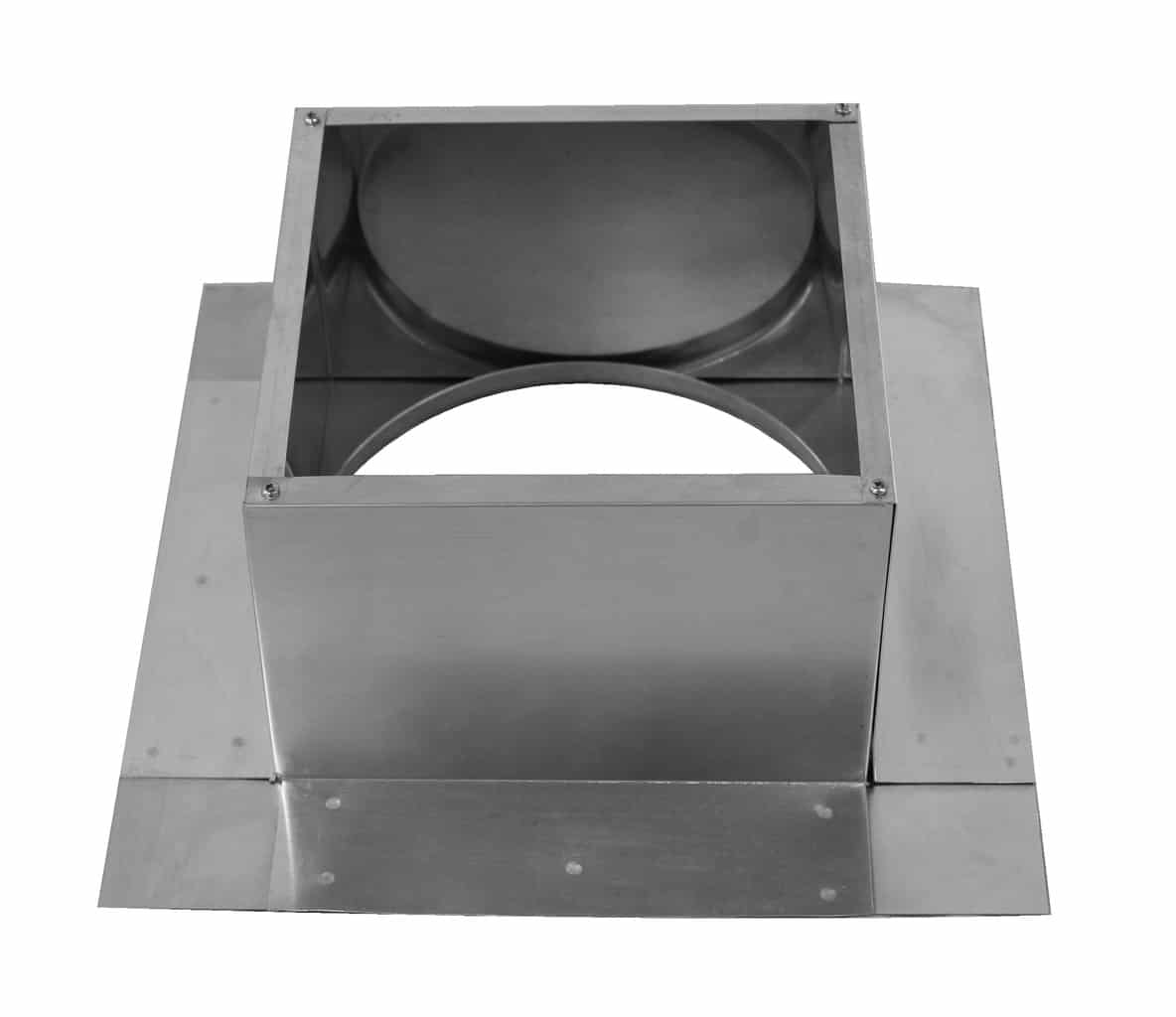 Roof Curb for 6" Diameter Vent | 6" high walls