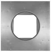 Insulated Square Roof Curb for 6" Diameter Vent | 8" high walls - Active Ventilation Products