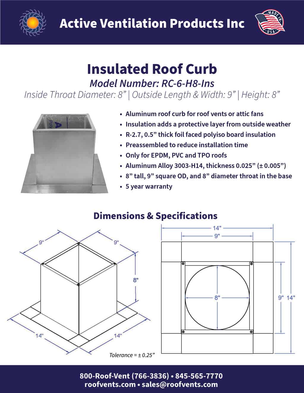 Specifications