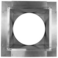 Insulated Square Roof Curb for 6" Diameter Vent | 8" high walls - Active Ventilation Products