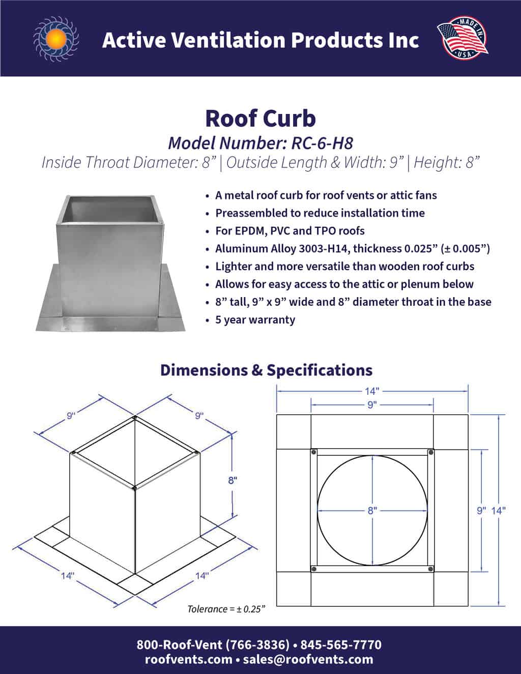 Specifications