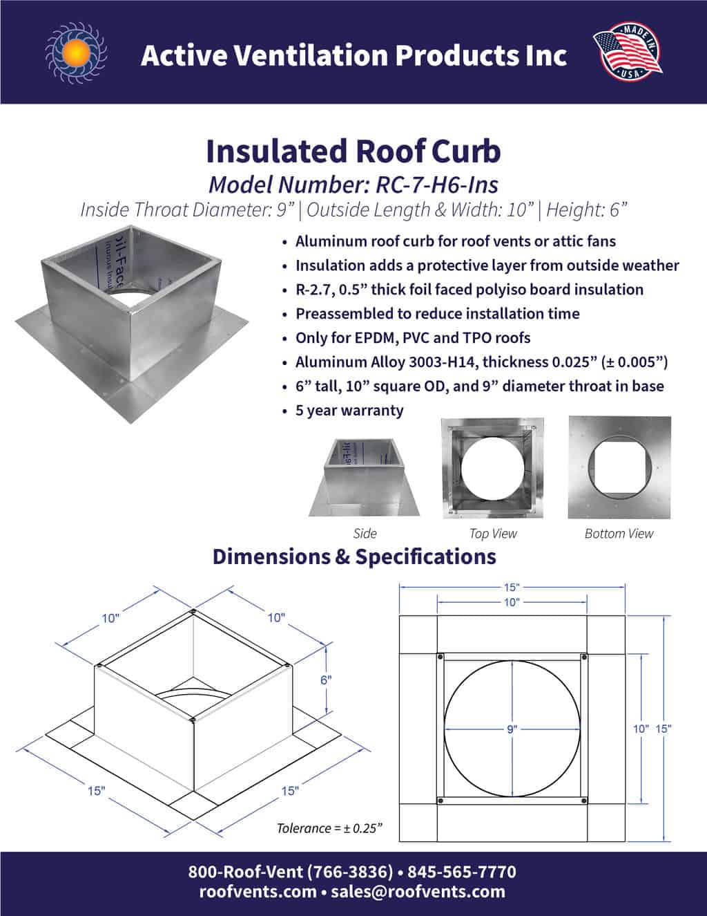 Specifications