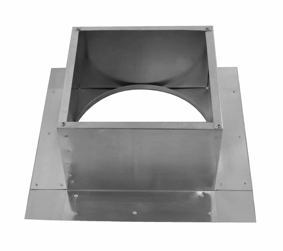 Roof Curb for 7" Diameter Vent | 6" high walls