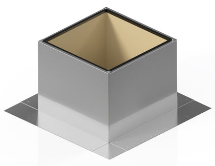 Insulated Square Roof Curb for 7" Diameter Vent | 8" high walls
