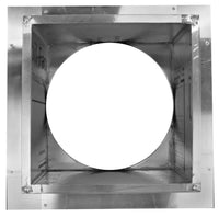 Insulated Square Roof Curb for 7" Diameter Vent | 8" high walls - Active Ventilation Products