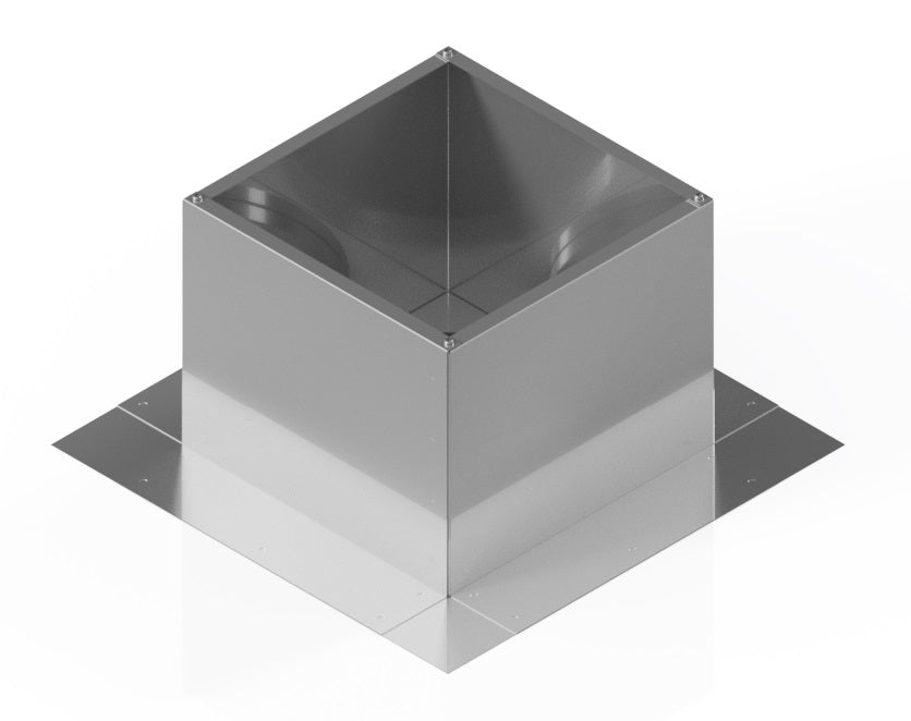 Model RC-7-H8 | Roof Curb for 7" Diameter Vent | 8" high walls