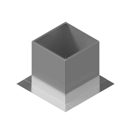 Square Roof Curb for 8" Diameter Vent | 12" high walls