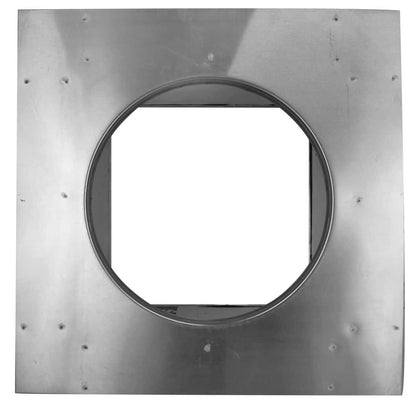 Model RC-8-H6-Ins |  Roof Curb for 8" Diameter Vent | 6" high walls | Insulated Walls