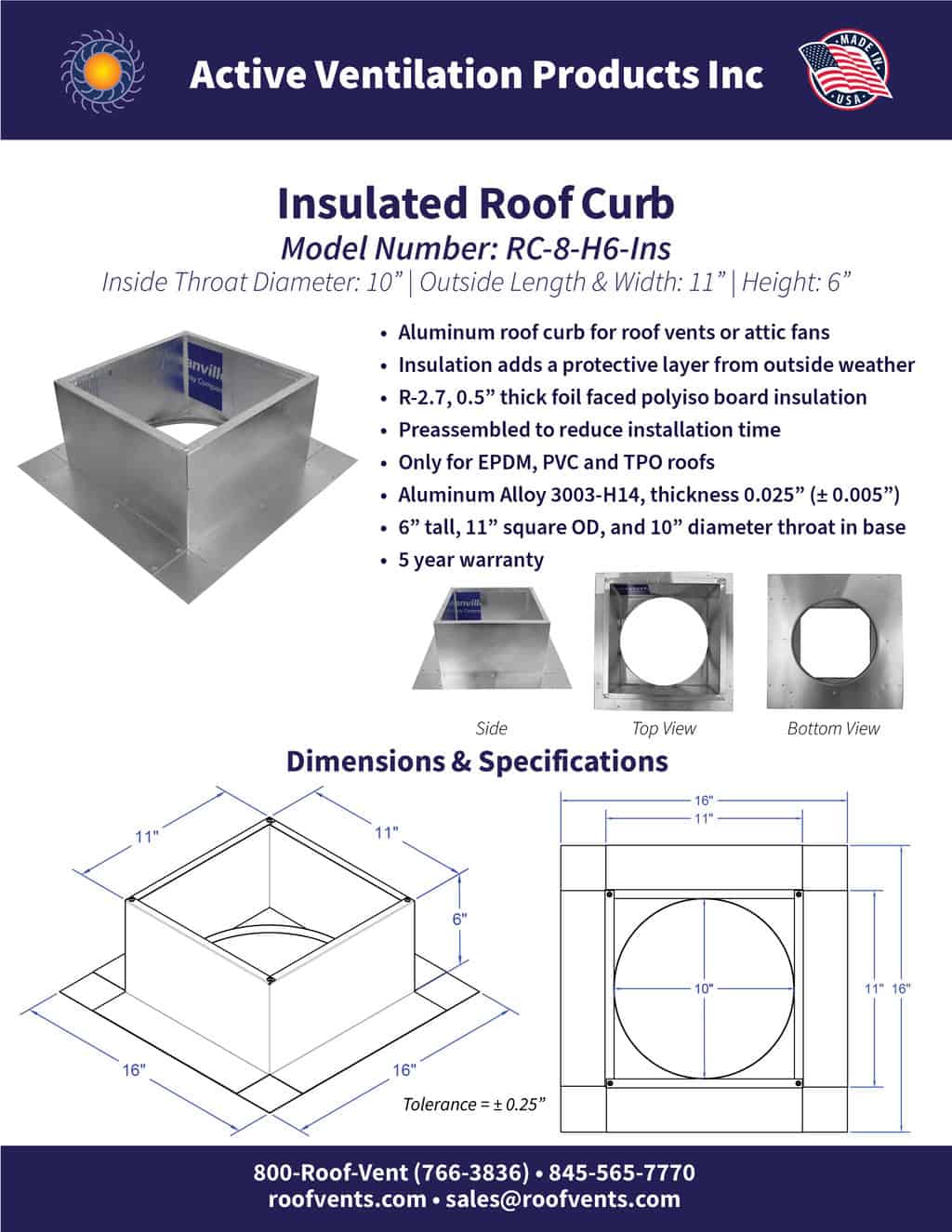 Specifications