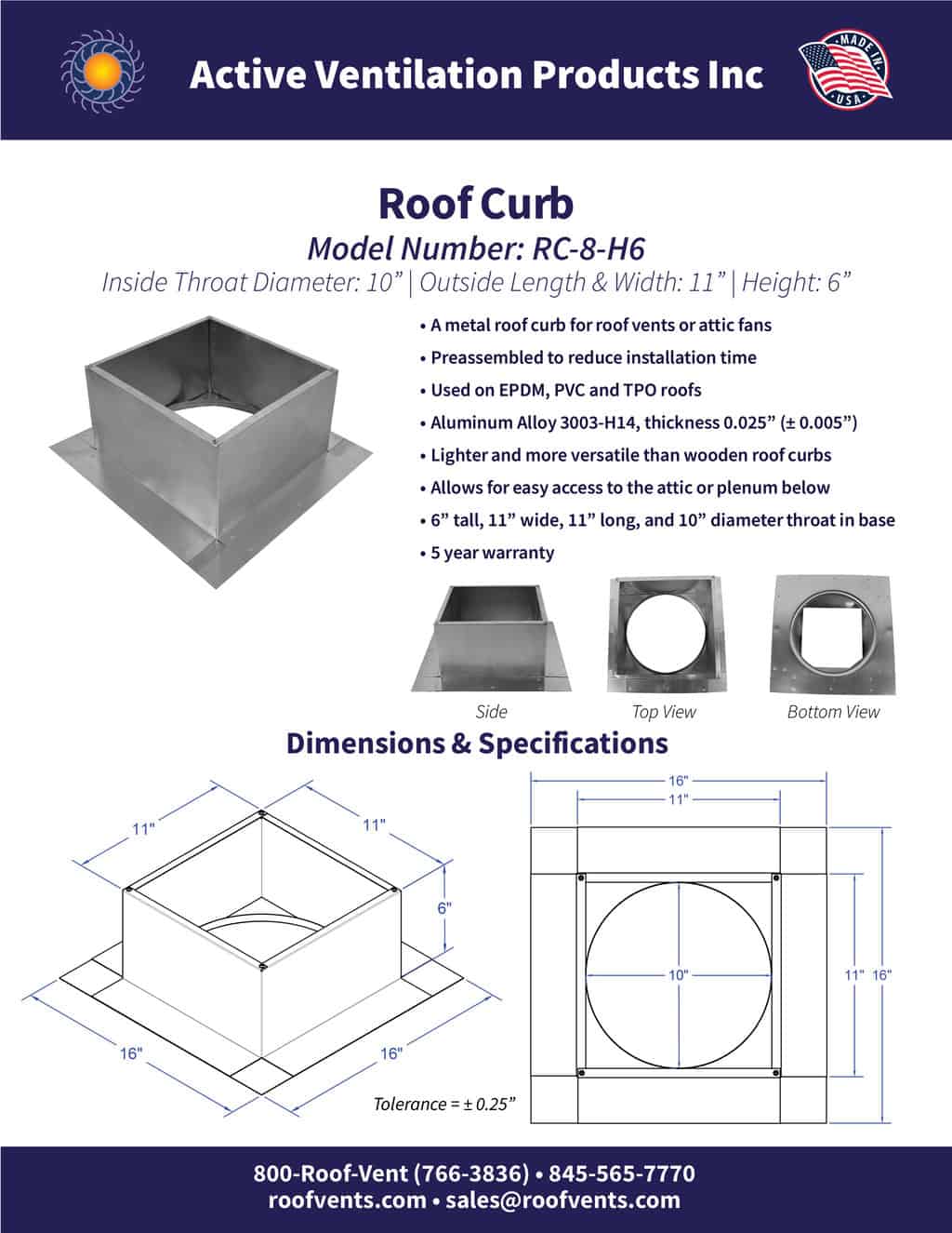 Specifications