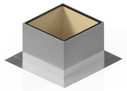 Insulated Square Roof Curb for 8" Diameter Vent | 8" high walls
