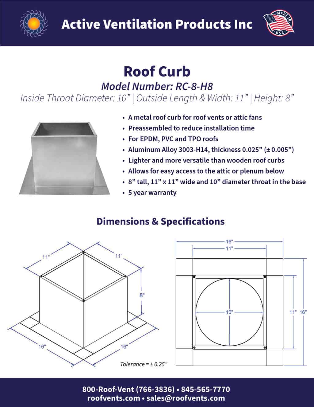 Specifications