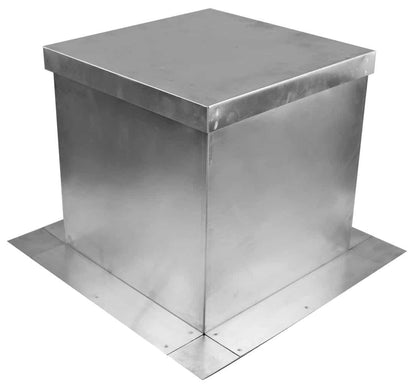 Model RC-9-H12-Ins |  Roof Curb for 9" Diameter Vent | 12" high walls | Insulated Walls