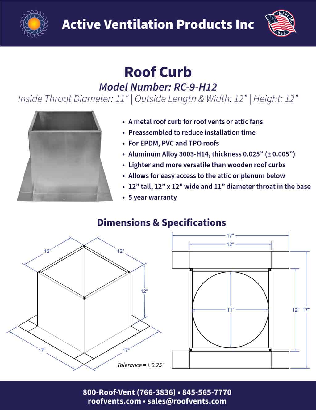 Specifications